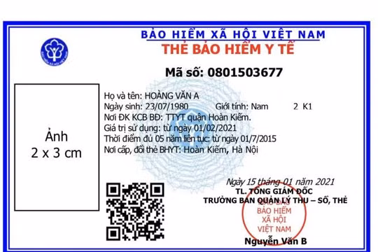 Ngành BHXH Việt Nam sẵn sàng cho công tác cấp thẻ BHYT mẫu mới từ ngày 01/4/2021