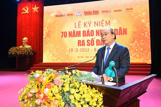 Đội ngũ người làm báo Nhân Dân luôn xung kích trên mặt trận tư tưởng,góp phần quan trọng vào thành tựu của đất nước