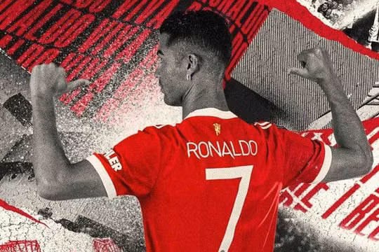 Cristiano Ronaldo gửi lời nhắn khi nhận áo số 7 tại Man Utd