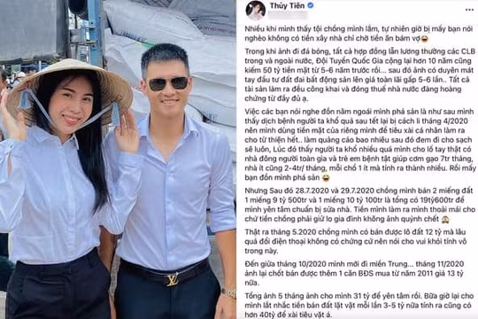 Ca sĩ Thủy Tiên nói bán đất được 40 tỷ đồng: Cục Thuế TPHCM lên tiếng