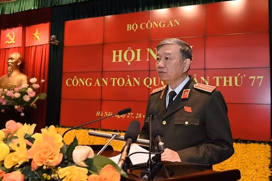 Khai mạc Hội nghị Công an toàn quốc lần thứ 77