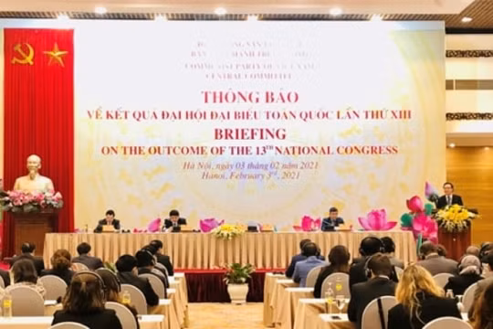 Ban Đối ngoại Trung ương họp thông báo kết quả Đại hội XIII của Đảng
