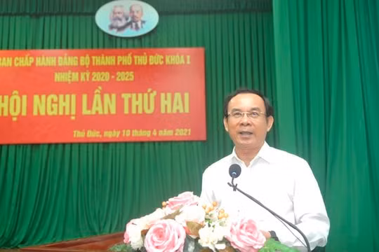 Bộ trưởng Nguyễn Thanh Nghị cử người vào TP. HCM nghiên cứu quy hoạch TP. Thủ Đức