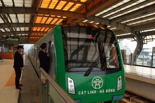 Đường sắt Cát Linh - Hà Đông chính thức được bàn giao cho Hà Nội khai thác