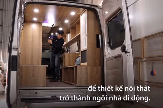Biến ôtô thành nhà di động nhờ máy quét 3D