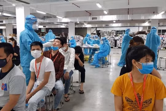 Bắc Giang: Tăng cường phòng chống dịch trong khu công nghiệp