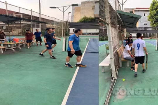 Hà Nội: Cần xử lý nghiêm nhóm người tổ chức chơi tennis trong thời gian giãn cách