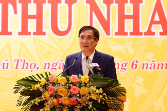 Ông Bùi Minh Châu đắc cử Chủ tịch Hội đồng nhân dân tỉnh Phú Thọ nhiệm kỳ 2021-2026