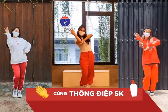 Bộ Y tế ra mắt "Vũ điệu 5K" đẩy lùi dịch Covid-19