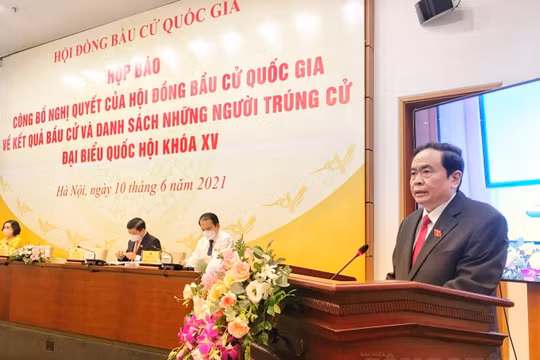 Công bố danh sách 499 người trúng cử đại biểu Quốc hội khóa XV