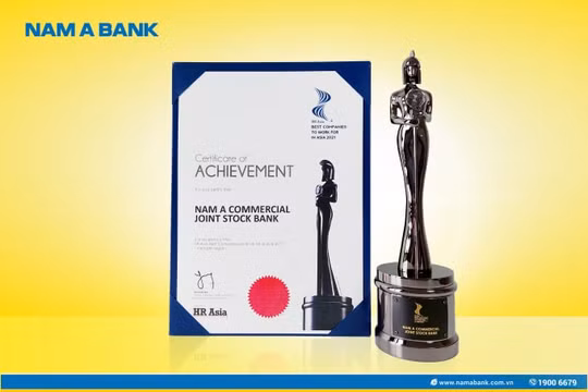 Nam A Bank - Nơi làm việc tốt nhất châu Á