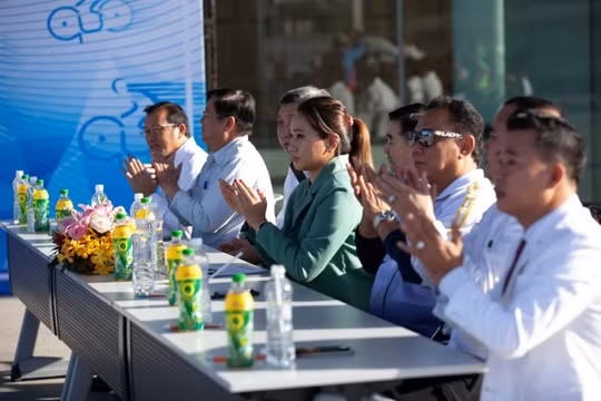 Trà Xanh Không Độ đồng hành cùng giải đua xe đạp “Về Phước Long xây chiến thắng”