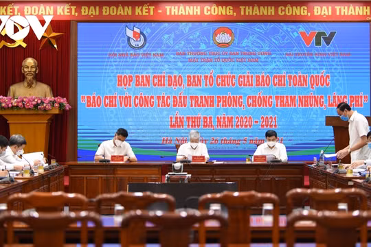 Tiếp tục nhận các tác phẩm dự thi Giải báo chí toàn quốc đấu tranh phòng, chống tham nhũng