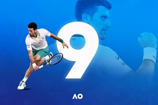 Djokovic lần thứ 9 vô địch tại Australia mở rộng