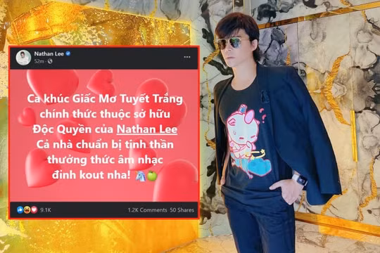 Nathan Lee mua độc quyền bản hit 'Giấc mơ tuyết trắng' một thời của Thủy Tiên