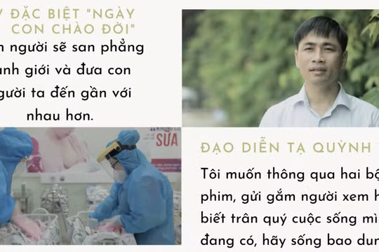 Ra mắt bộ phim tài liệu "Ngày con chào đời" của đạo diễn Tạ Quỳnh Tư