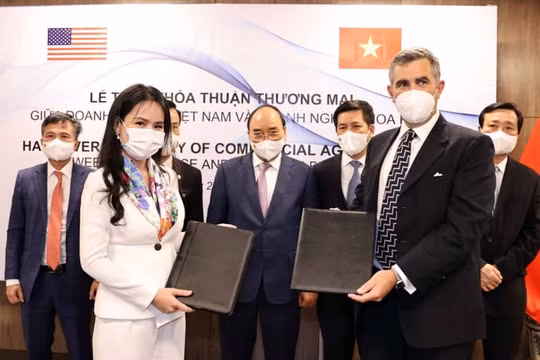 T&T Group và đối tác Mỹ ký các hợp đồng hợp tác thương mại đầu tư trị giá trên 3 tỷ USD