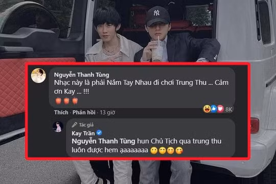 Sơn Tùng "thả thính" Kay Trần khiến fan vô cùng thích thú