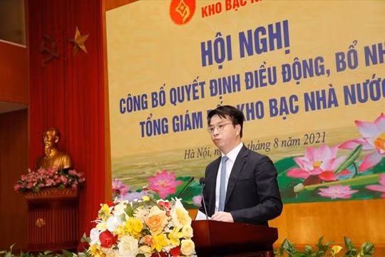 Chánh Văn phòng Bộ Tài chính giữ chức Tổng Giám đốc Kho bạc Nhà nước