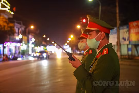 Nghệ An: Lực lượng Công an các huyện miền núi đảm bảo an ninh, trật tự đêm giao thừa