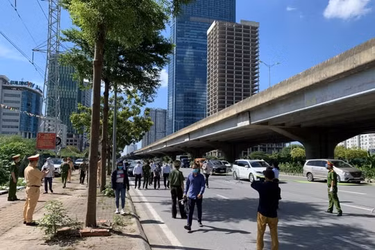 Công an Hà Nội thành lập thêm 6 tổ công tác đặc biệt xử lý vi phạm về giãn cách