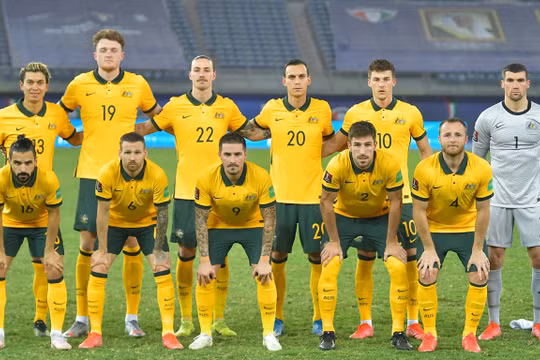 Đội tuyển Australia công bố danh sách đối đầu tuyển Việt Nam ở vòng loại thứ 3 World Cup 2022
