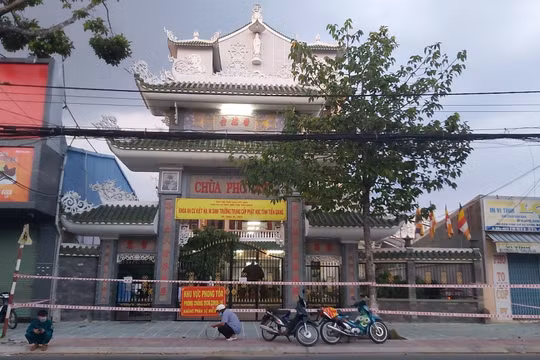 Tiền Giang: Phong tỏa một ngôi chùa do có nhiều ni cô dương tính với Sars-CoV-2