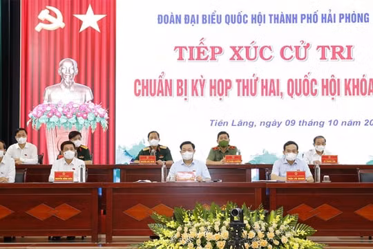 Cử tri kiến nghị Quốc hội tăng cường giám sát tối cao các nguồn lực chi cho phòng, chống dịch