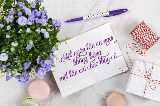 Thiệp chúc mừng ngày Nhà giáo Việt Nam 20/11