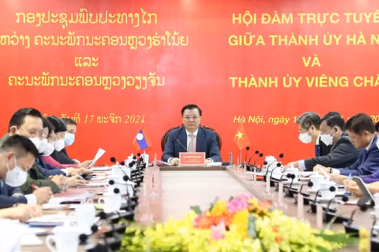 Thúc đẩy quan hệ hợp tác giữa hai Thủ đô Hà Nội và Viêng Chăn phát triển lên tầm cao mới