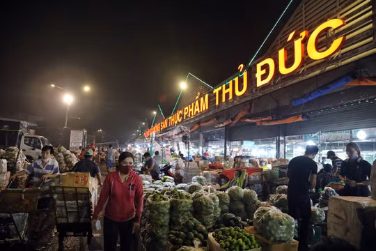 Chợ đầu mối nông sản Thủ Đức tạm dừng hoạt động từ ngày 7/7