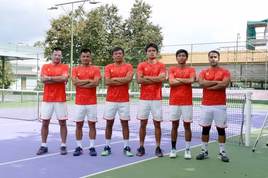 Đội tuyển quần vợt Việt Nam thắng trận ra quân Davis Cup