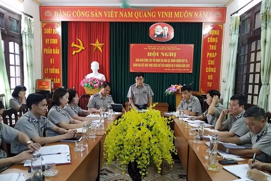 Đề nghị Tổng cục Thi hành án Dân sự kỷ luật Cục trưởng Cục thi hành án Dân sự tỉnh Hòa Bình
