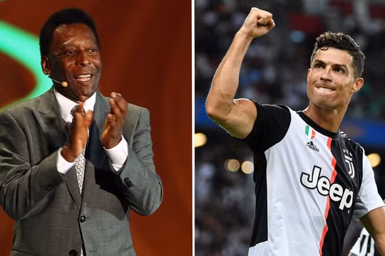 Vượt mặt huyền thoại Pele, Ronaldo áp sát kỷ lục vĩ đại