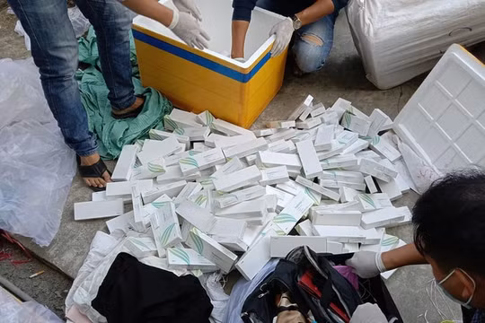 An Giang: Bắt giữ lô thuốc tân dược nhập lậu trị giá hơn 500 triệu đồng