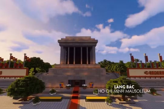 Công trình kiến trúc nổi tiếng của Việt Nam được tái hiện sống động qua game Minecraft