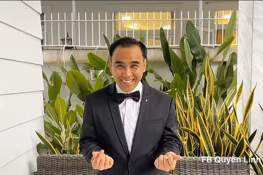 Hai cô con gái "tân trang" nhan sắc cho MC Quyền Linh
