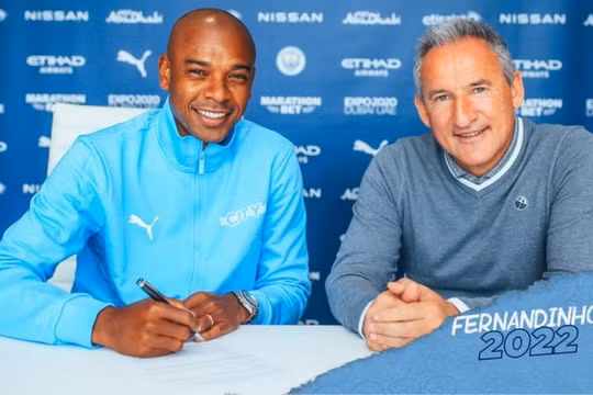 CLB Man City gia hạn hợp đồng thành công với Fernandinho