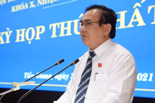 Ông Võ Văn Bình được bầu giữ chức Chủ tịch HĐND tỉnh Tiền Giang