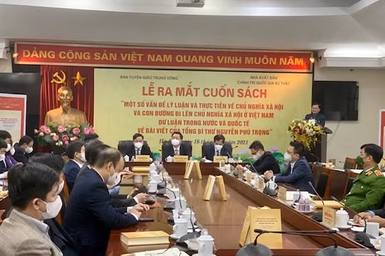 Ra mắt cuốn sách quan trọng về bài viết của Tổng Bí thư Nguyễn Phú Trọng