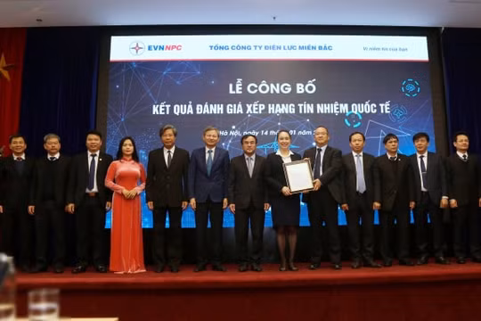 Tổng Công ty Điện lực miền Bắc đạt mức "BB" với triển vọng ổn định