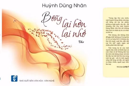 Nhà báo Huỳnh Dũng Nhân ra mắt tập thơ "Bỗng lại hờn lại nhớ"