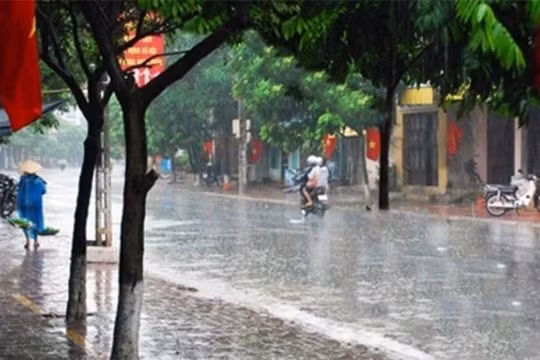 Dự báo thời tiết ngày 6/9: Cả nước mưa rào và dông