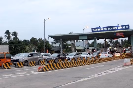 Thống nhất phương án di dời trạm thu phí Dự án BOT cầu Rạch Miễu