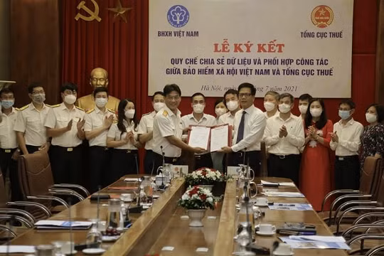 Ký kết Quy chế phối hợp giữa BHXH Việt Nam và Tổng cục Thuế