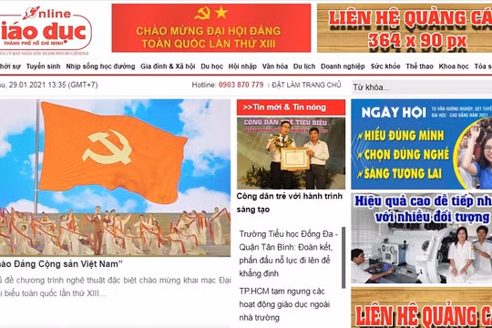 Cấp phép mới cho Tạp chí Giáo dục thành phố Hồ Chí Minh