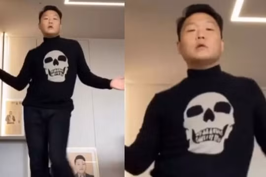 Psy xuất hiện với ngoại hình khác lạ