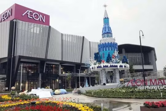 Hải Phòng: Đề xuất phong toả quầy hàng Aeon Mall