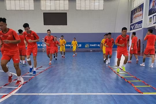 ĐT futsal Việt Nam đấu giao hữu Iraq tại UAE