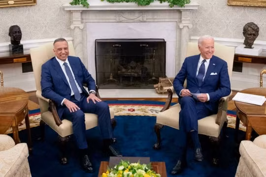 Tổng thống Biden và Thủ tướng Kadhimi đạt thỏa thuận chấm dứt nhiệm vụ chiến đấu của Mỹ ở Iraq